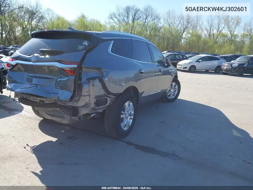5GAERCKW4KJ302601 2019 Buick Enclave Fwd Premium
