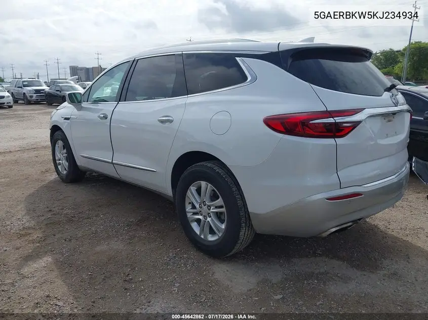 2019 Buick Enclave Fwd Essence VIN: 5GAERBKW5KJ234934 Lot: 45642862