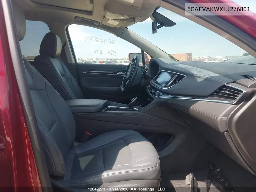 2020 Buick Enclave Essence VIN: 5GAEVAKWXLJ276801 Lot: 12642273