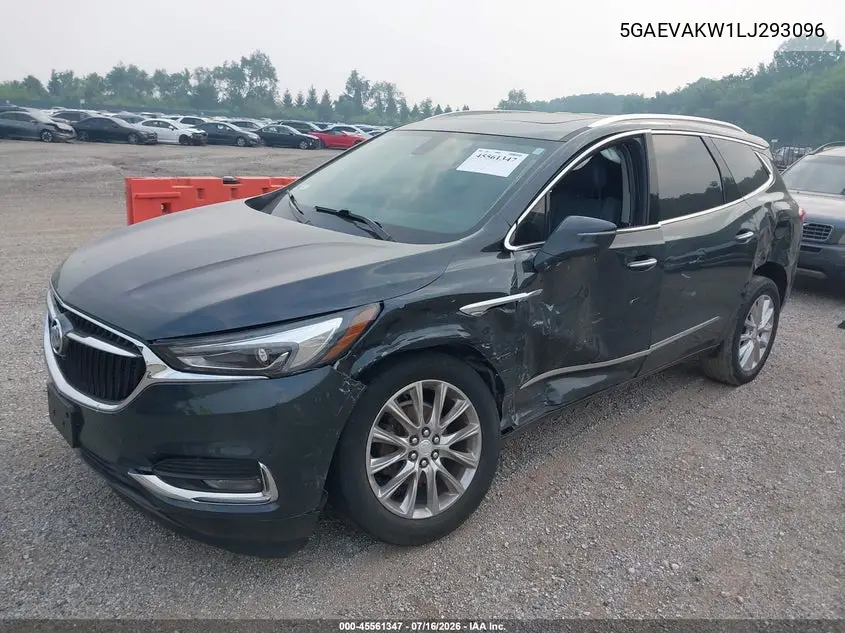 2020 Buick Enclave Awd Essence VIN: 5GAEVAKW1LJ293096 Lot: 45561347