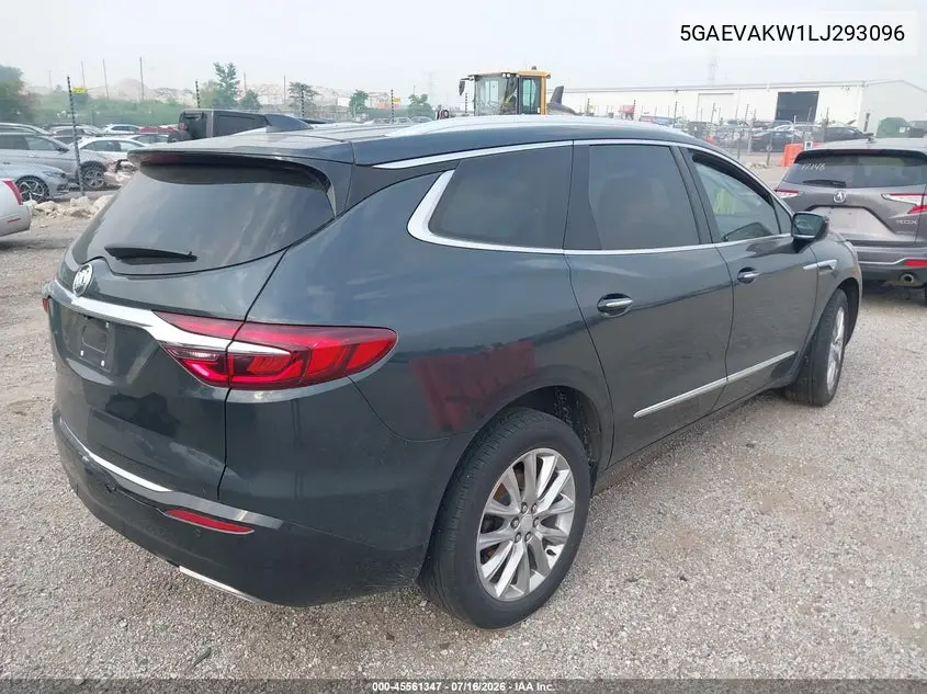 2020 Buick Enclave Awd Essence VIN: 5GAEVAKW1LJ293096 Lot: 45561347