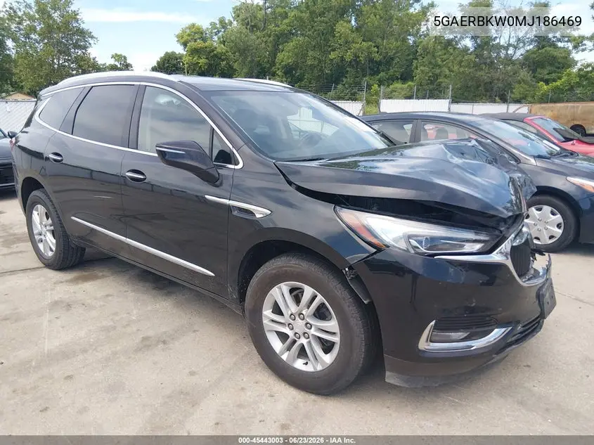 2021 Buick Enclave Fwd Essence VIN: 5GAERBKW0MJ186469 Lot: 45443003