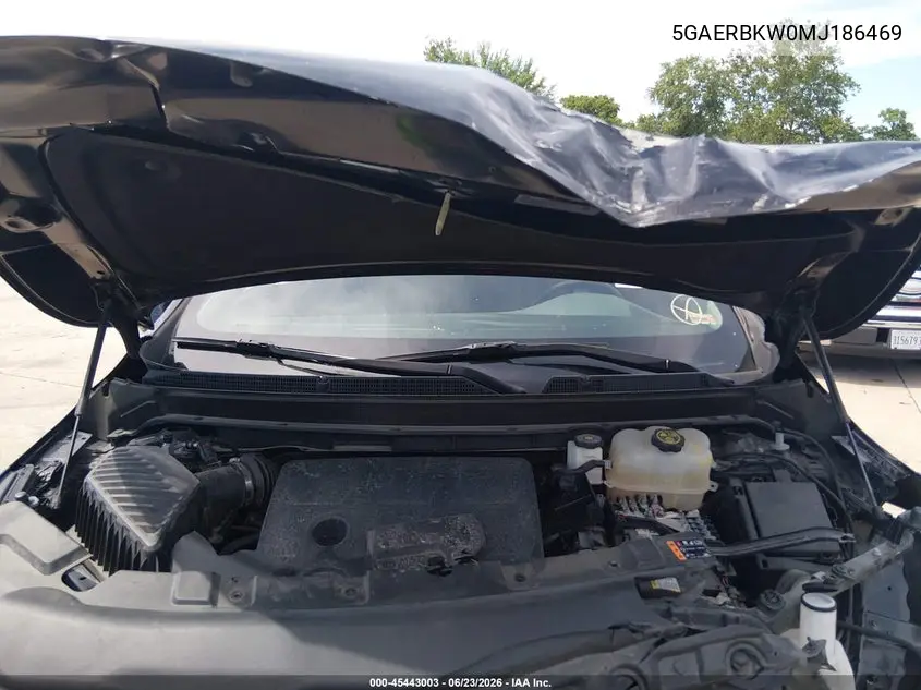 2021 Buick Enclave Fwd Essence VIN: 5GAERBKW0MJ186469 Lot: 45443003