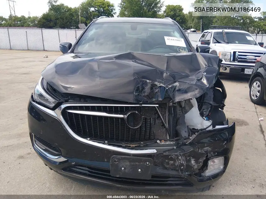 2021 Buick Enclave Fwd Essence VIN: 5GAERBKW0MJ186469 Lot: 45443003
