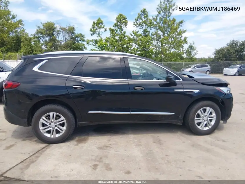 2021 Buick Enclave Fwd Essence VIN: 5GAERBKW0MJ186469 Lot: 45443003
