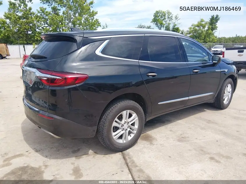2021 Buick Enclave Fwd Essence VIN: 5GAERBKW0MJ186469 Lot: 45443003