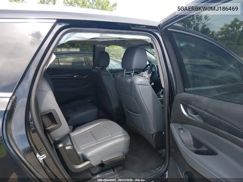 2021 Buick Enclave Fwd Essence VIN: 5GAERBKW0MJ186469 Lot: 45443003