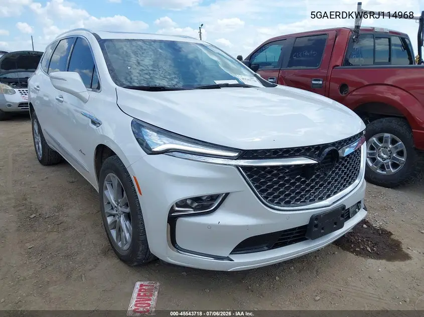 2024 Buick Enclave Avenir Fwd VIN: 5GAERDKW6RJ114968 Lot: 45543718