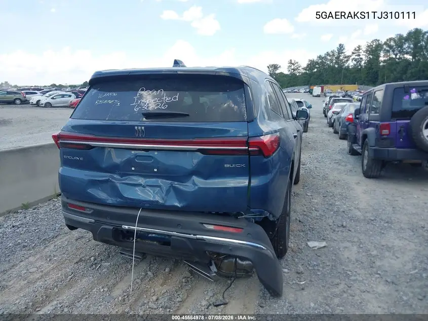 2026 Buick Enclave Preferred Fwd VIN: 5GAERAKS1TJ310111 Lot: 45564978