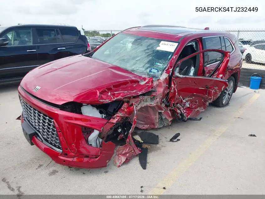 2026 Buick Enclave Avenir Fwd VIN: 5GAERCKS4TJ232449 Lot: 45647495