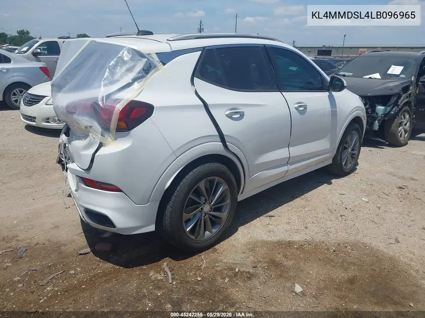 2020 Buick Encore Gx Fwd Select VIN: KL4MMDSL4LB096965 Lot: 45242255