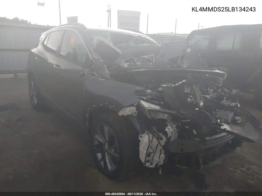 2020 Buick Encore Gx Fwd Select VIN: KL4MMDS25LB134243 Lot: 45342004