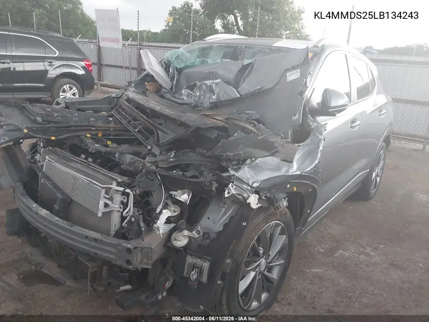 2020 Buick Encore Gx Fwd Select VIN: KL4MMDS25LB134243 Lot: 45342004