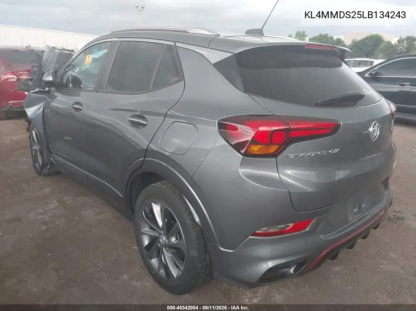2020 Buick Encore Gx Fwd Select VIN: KL4MMDS25LB134243 Lot: 45342004