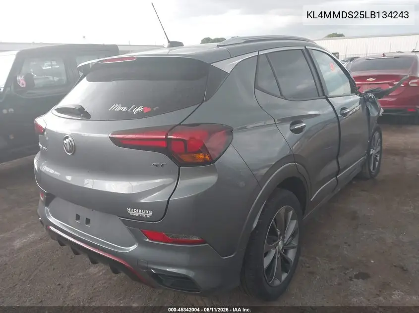 2020 Buick Encore Gx Fwd Select VIN: KL4MMDS25LB134243 Lot: 45342004