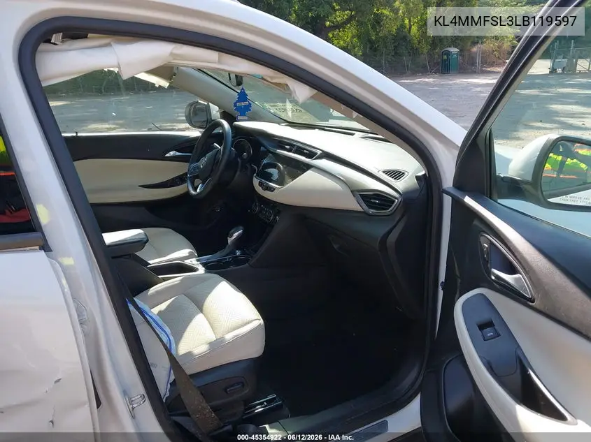 2020 Buick Encore Gx Fwd Essence VIN: KL4MMFSL3LB119597 Lot: 45354922