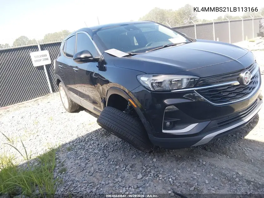 2020 Buick Encore Gx Fwd Preferred VIN: KL4MMBS21LB113166 Lot: 45440543