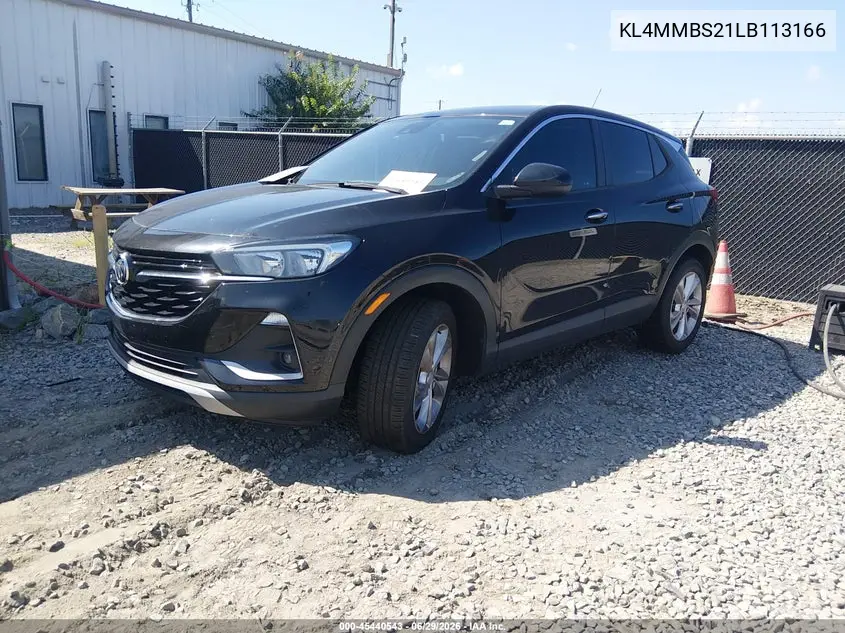 2020 Buick Encore Gx Fwd Preferred VIN: KL4MMBS21LB113166 Lot: 45440543