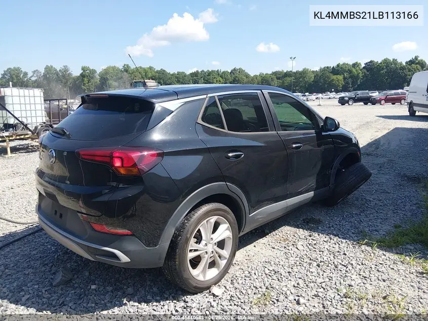 2020 Buick Encore Gx Fwd Preferred VIN: KL4MMBS21LB113166 Lot: 45440543