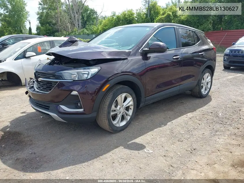 2020 Buick Encore Gx Fwd Preferred VIN: KL4MMBS28LB130627 Lot: 45509693