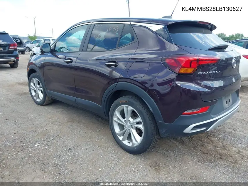 2020 Buick Encore Gx Fwd Preferred VIN: KL4MMBS28LB130627 Lot: 45509693