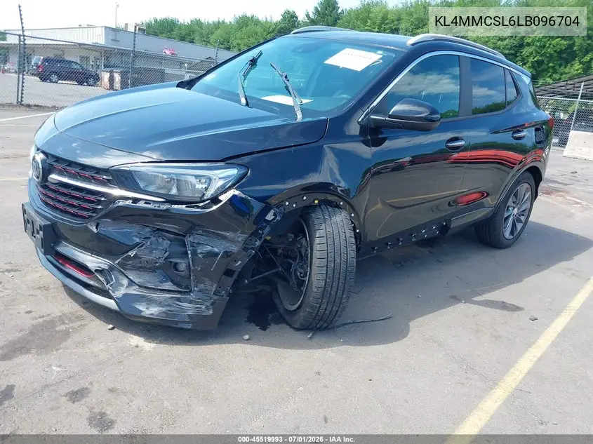 2020 Buick Encore Gx Awd Preferred VIN: KL4MMCSL6LB096704 Lot: 45519993