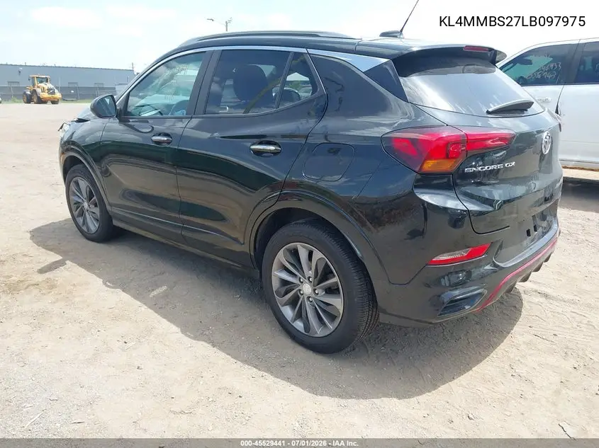 2020 Buick Encore Gx Fwd Preferred VIN: KL4MMBS27LB097975 Lot: 45529441