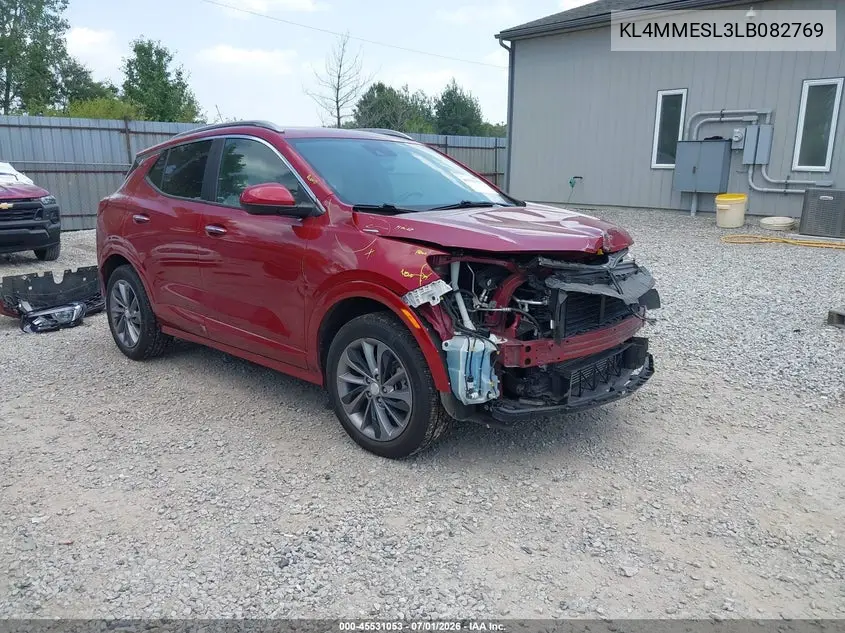 2020 Buick Encore Gx Awd Select VIN: KL4MMESL3LB082769 Lot: 45531053