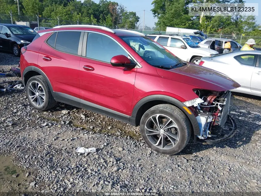 2020 Buick Encore Gx Awd Select VIN: KL4MMESL8LB123235 Lot: 45545712
