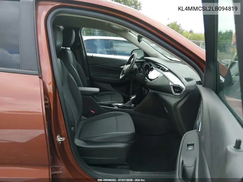 2020 Buick Encore Gx Awd Preferred VIN: KL4MMCSL2LB094819 Lot: 45546352