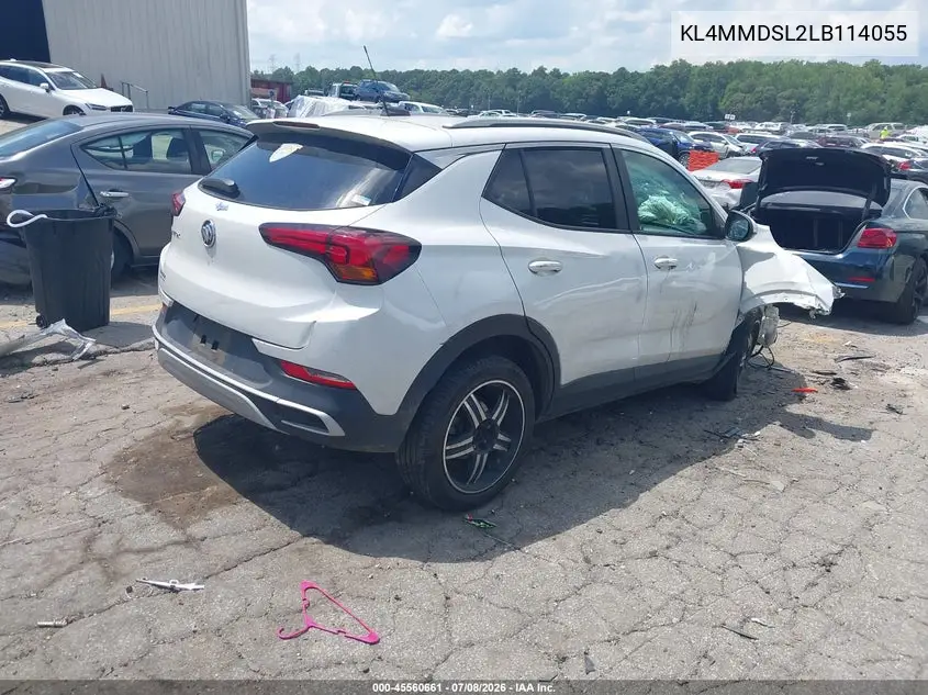 2020 Buick Encore Gx Fwd Select VIN: KL4MMDSL2LB114055 Lot: 45560661