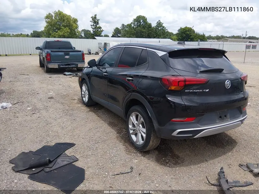 2020 Buick Encore Gx Fwd Preferred VIN: KL4MMBS27LB111860 Lot: 45561742