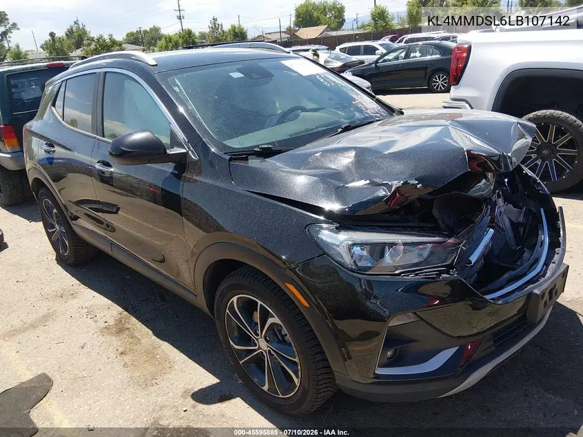 2020 Buick Encore Gx Fwd Select VIN: KL4MMDSL6LB107142 Lot: 45595885