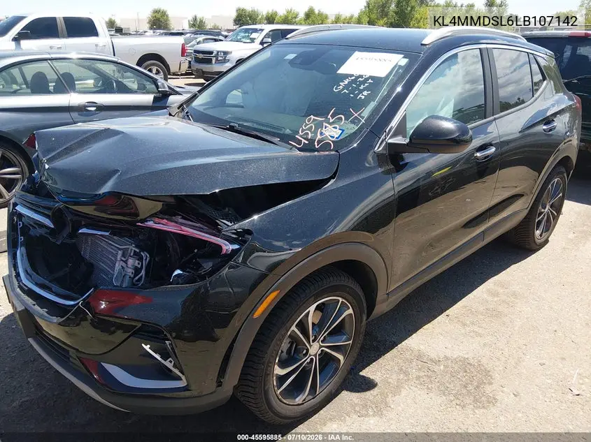 2020 Buick Encore Gx Fwd Select VIN: KL4MMDSL6LB107142 Lot: 45595885