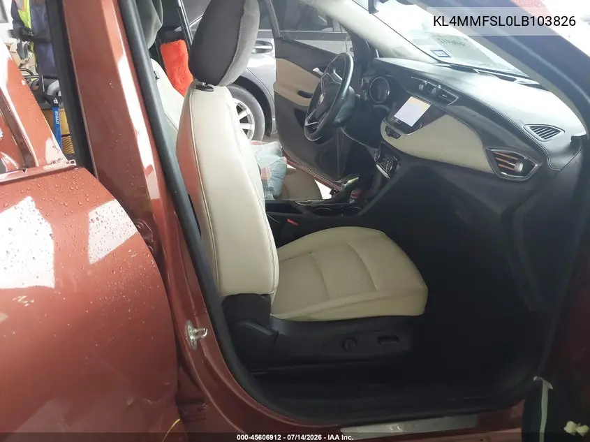 2020 Buick Encore Gx Fwd Essence VIN: KL4MMFSL0LB103826 Lot: 45606912