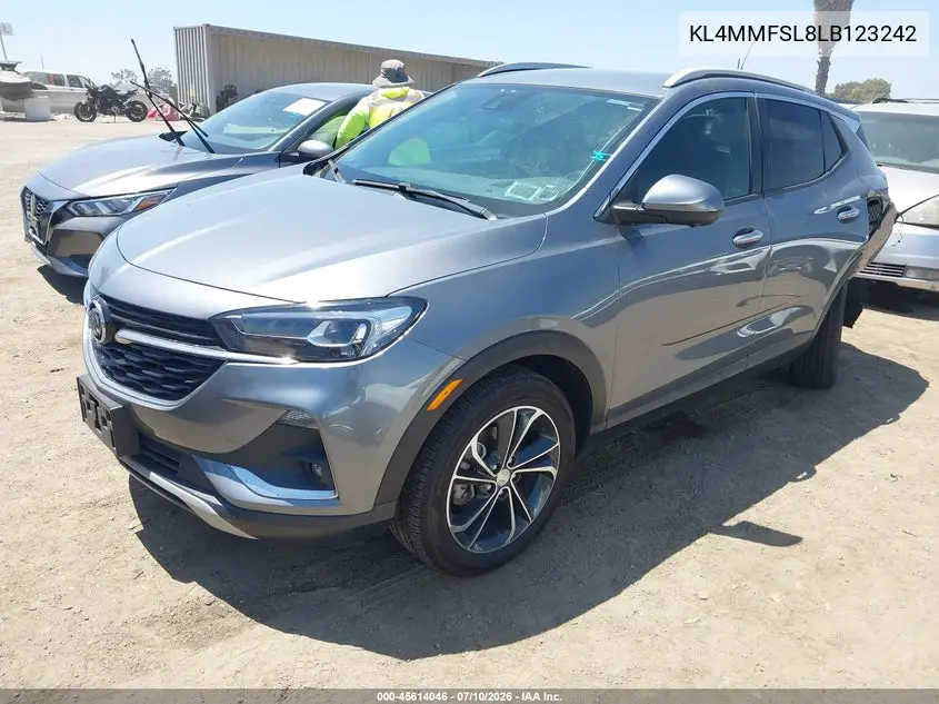 2020 Buick Encore Gx Fwd Essence VIN: KL4MMFSL8LB123242 Lot: 45614046