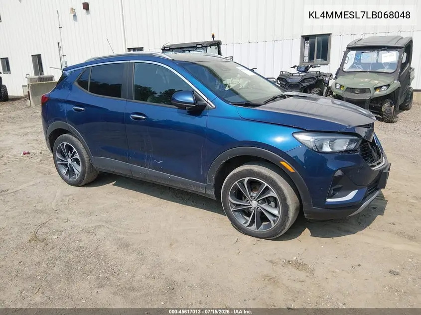 2020 Buick Encore Gx Awd Select VIN: KL4MMESL7LB068048 Lot: 45617013