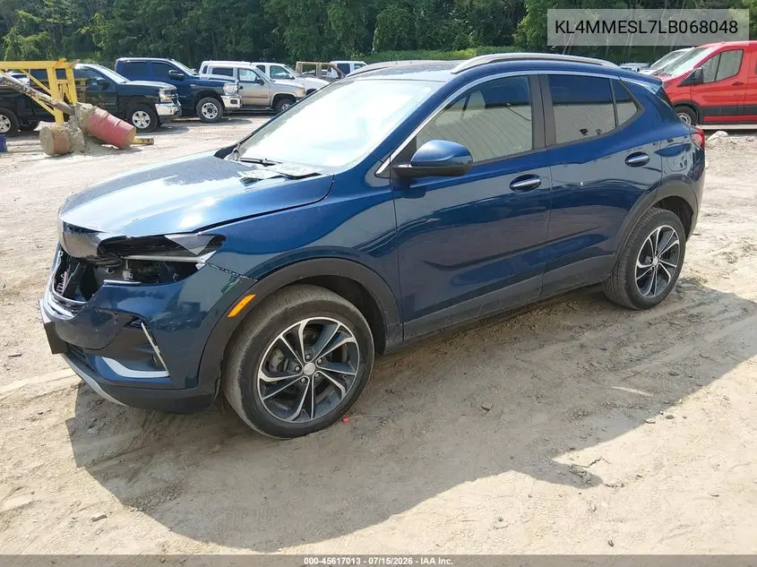 2020 Buick Encore Gx Awd Select VIN: KL4MMESL7LB068048 Lot: 45617013