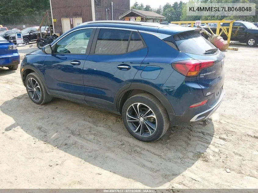2020 Buick Encore Gx Awd Select VIN: KL4MMESL7LB068048 Lot: 45617013