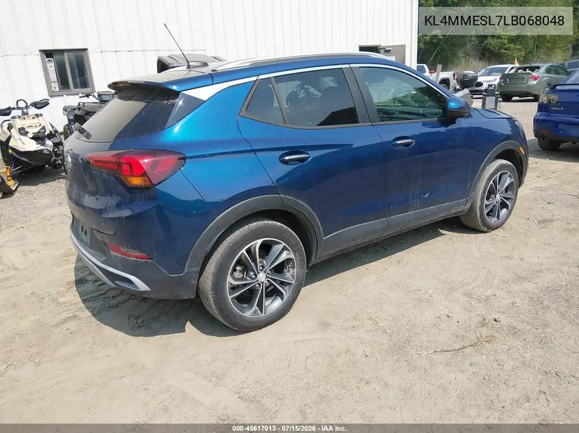 2020 Buick Encore Gx Awd Select VIN: KL4MMESL7LB068048 Lot: 45617013