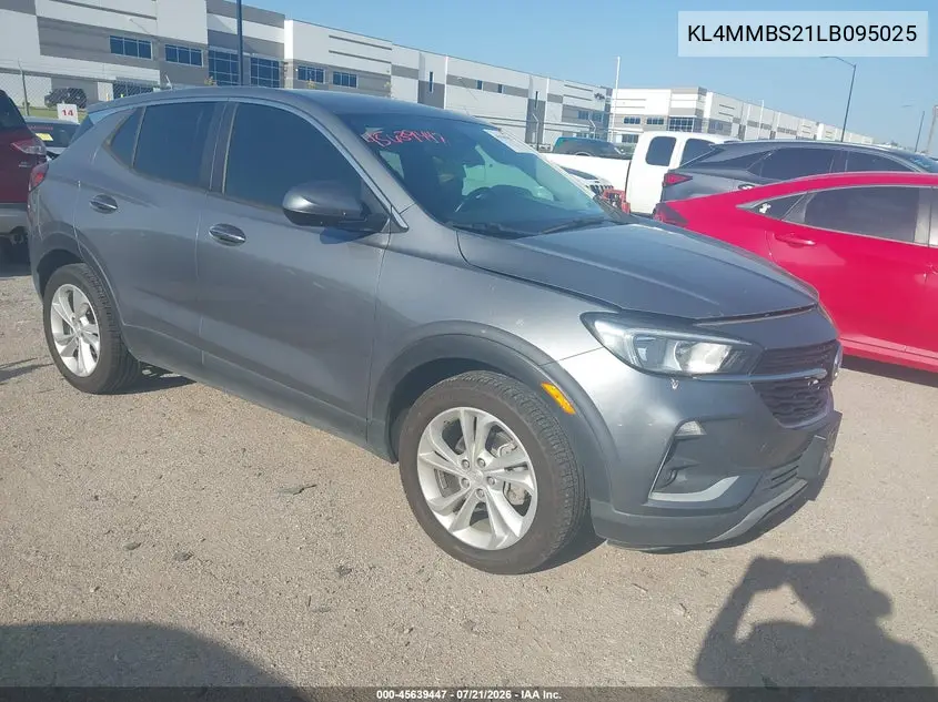 2020 Buick Encore Gx Fwd Preferred VIN: KL4MMBS21LB095025 Lot: 45639447