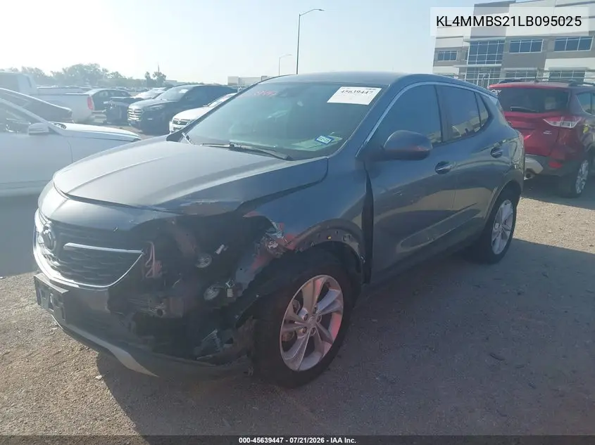 2020 Buick Encore Gx Fwd Preferred VIN: KL4MMBS21LB095025 Lot: 45639447