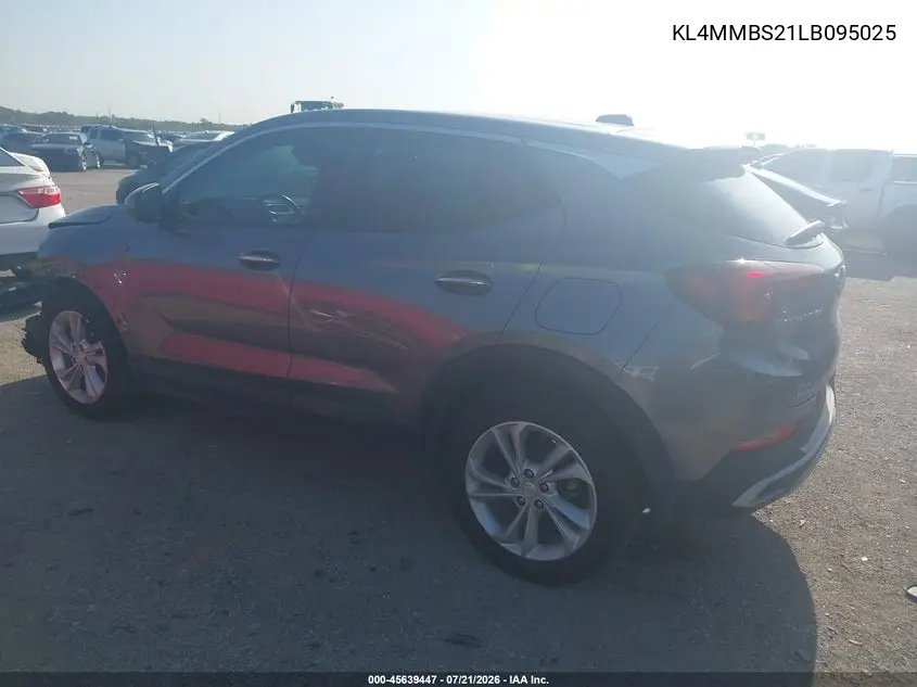 2020 Buick Encore Gx Fwd Preferred VIN: KL4MMBS21LB095025 Lot: 45639447