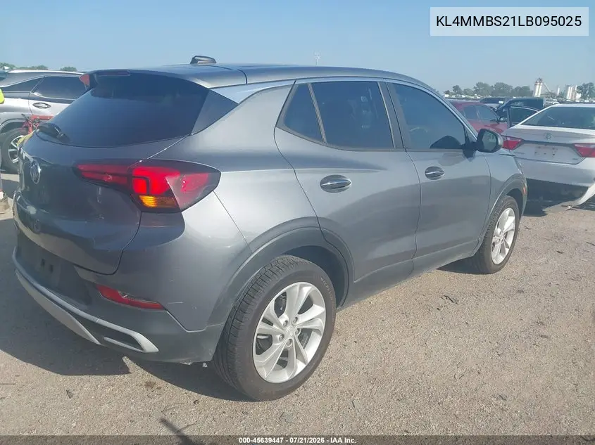 2020 Buick Encore Gx Fwd Preferred VIN: KL4MMBS21LB095025 Lot: 45639447