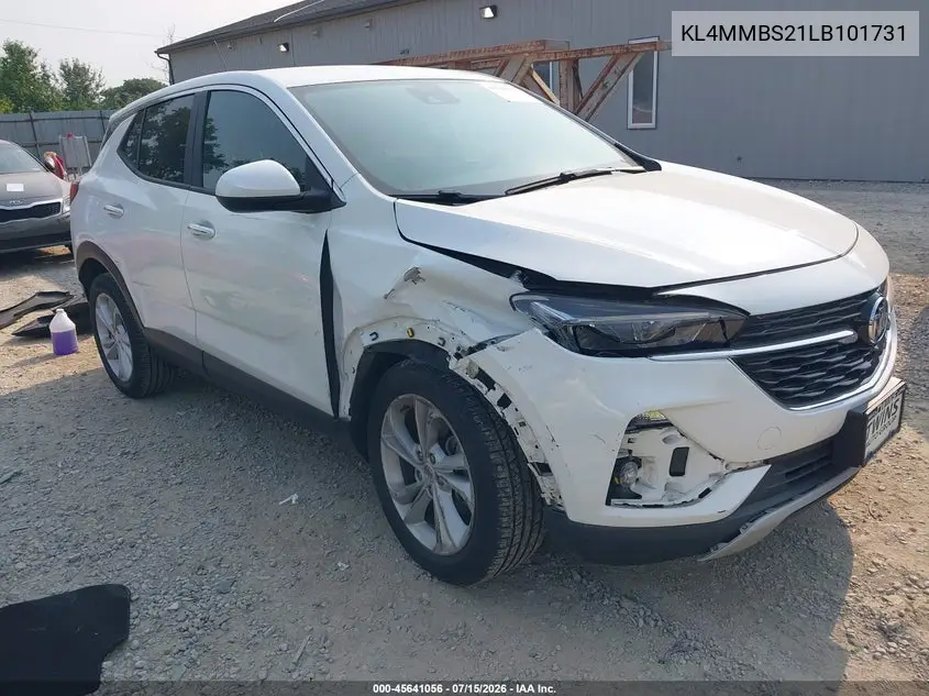 2020 Buick Encore Gx Fwd Preferred VIN: KL4MMBS21LB101731 Lot: 45641056