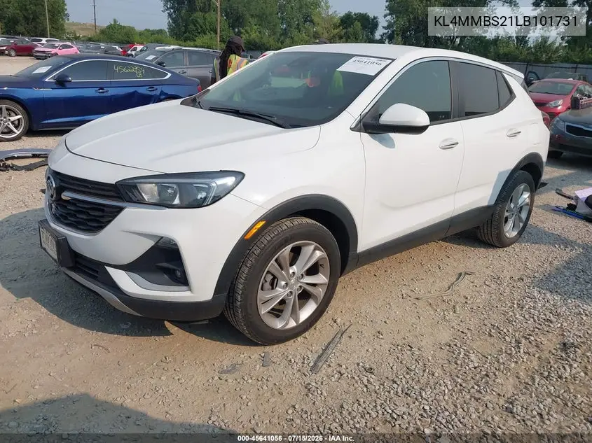 2020 Buick Encore Gx Fwd Preferred VIN: KL4MMBS21LB101731 Lot: 45641056