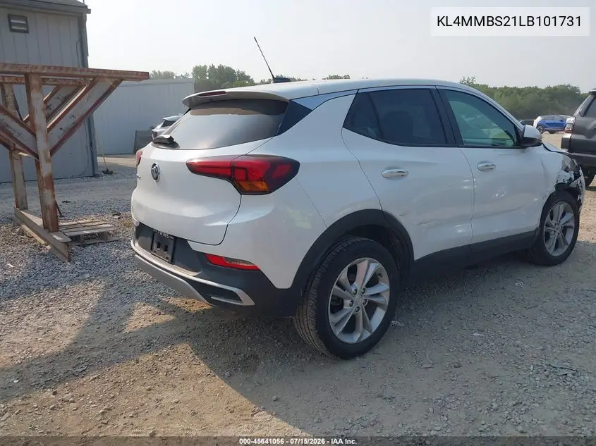 2020 Buick Encore Gx Fwd Preferred VIN: KL4MMBS21LB101731 Lot: 45641056