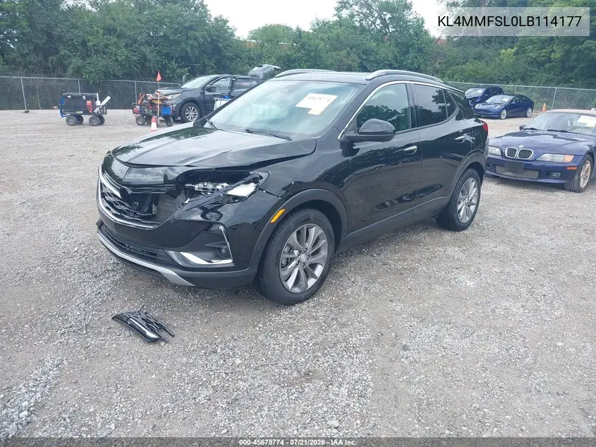 2020 Buick Encore Gx Fwd Essence VIN: KL4MMFSL0LB114177 Lot: 45678774