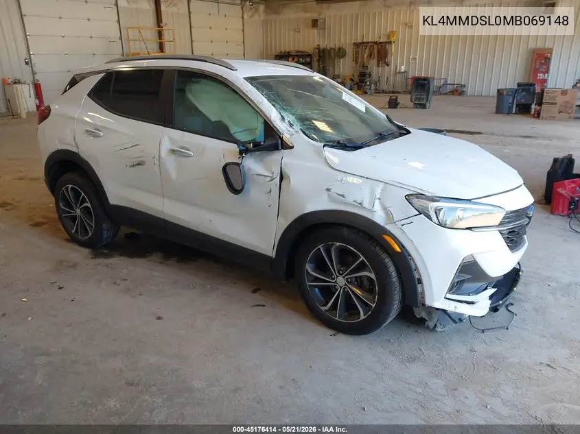 2021 Buick Encore Gx Fwd Select VIN: KL4MMDSL0MB069148 Lot: 45176414