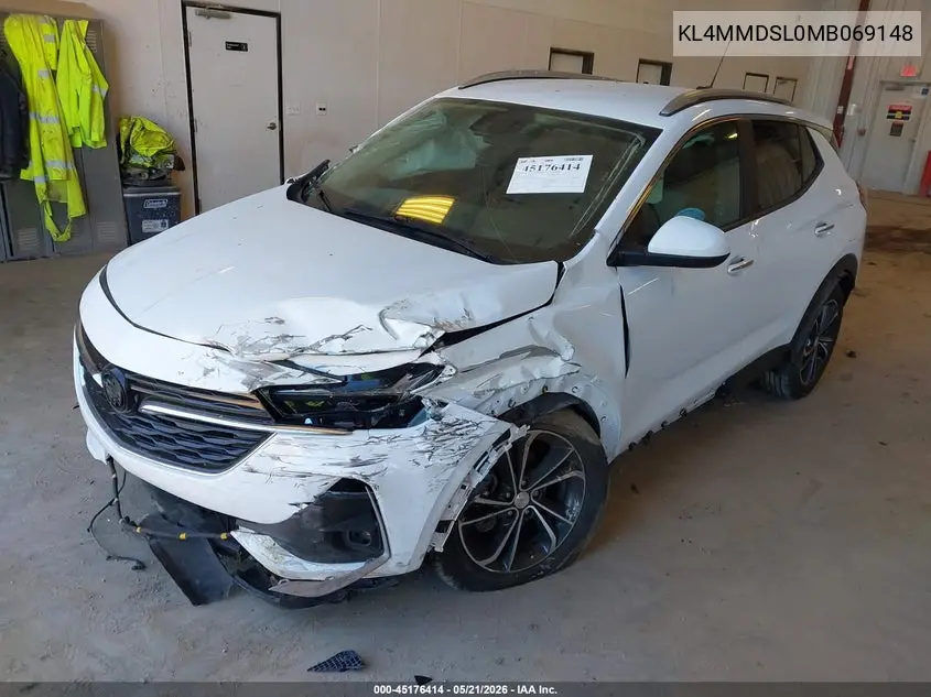 2021 Buick Encore Gx Fwd Select VIN: KL4MMDSL0MB069148 Lot: 45176414